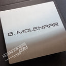 RVS Naambord 30x30 cm inox 304